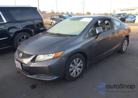 2012 Honda Civic Lx из США, поврежденный, VIN 2HGFG3B53CH545174